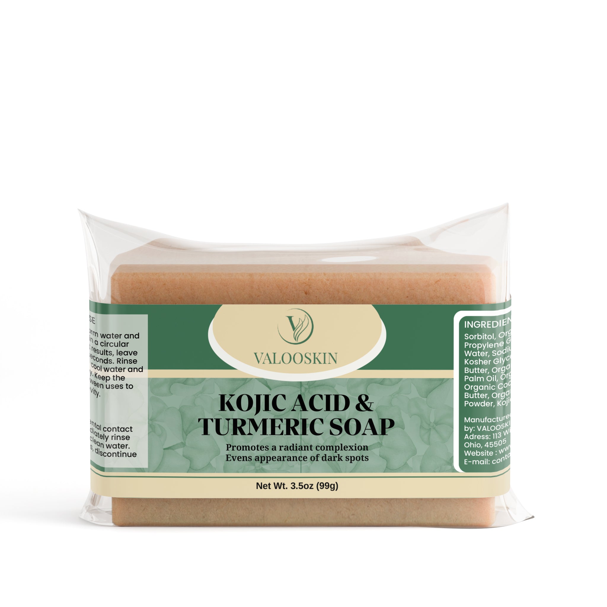 Kojic Acid & Turmeric Soap